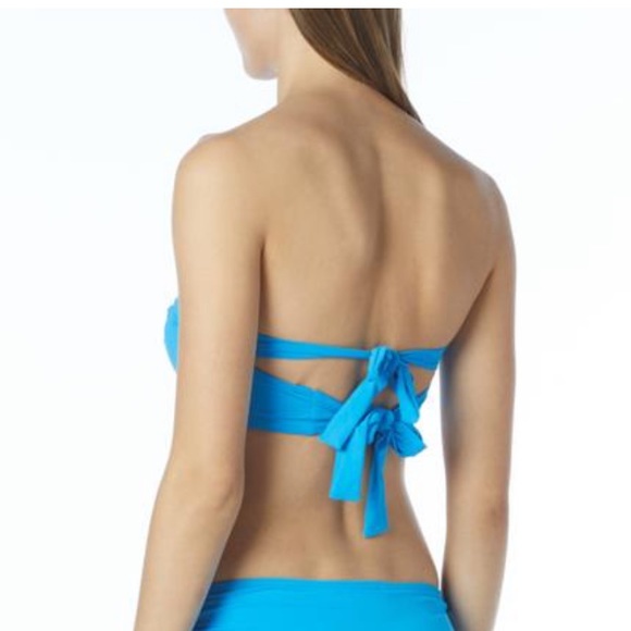 Coco Reef Five Way Bra Sized Underwire Sea Blue Bikini Top - Picture 3 of 13